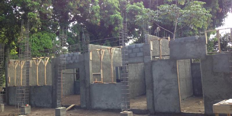 Casa Mopani im Februar 2021: Das neue Zuhause für 36 Jungen nimmt Gestalt an.