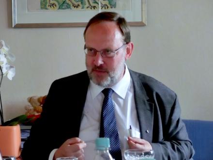 Nieder-Roden am 15. Juni 2014: … zu Gast in der Sitzung des Stiftungsbeirats